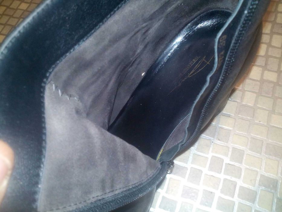 Дамски боти на ток  Dima естествена кожа