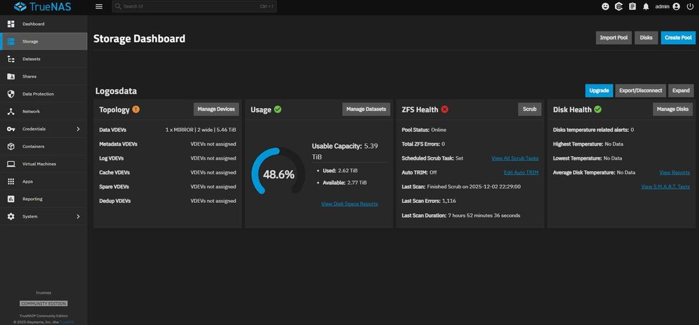 Vand Home Server cu Media Server si Cloud configurat (6TB)