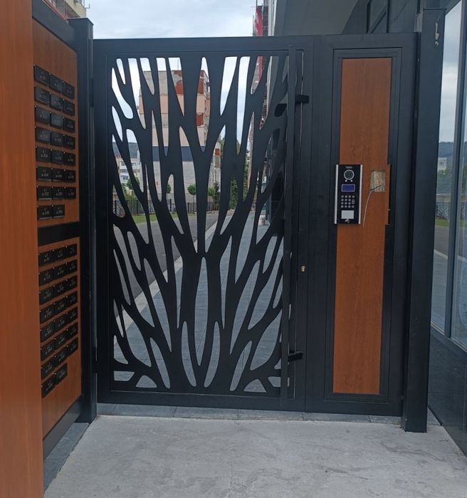 Метални оградни пана - лазерно изрязани