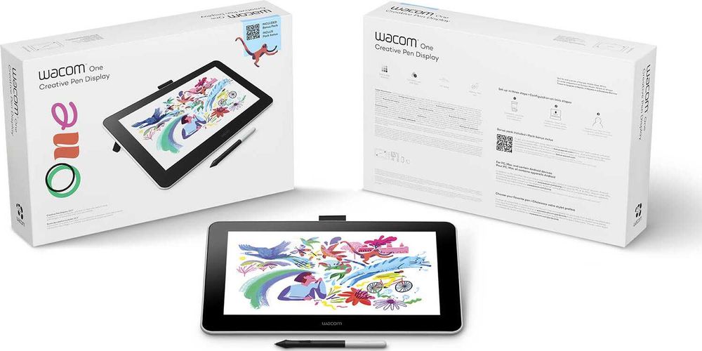 Графический Интерактивный дисплей Wacom One 13 (DTC133W0B)