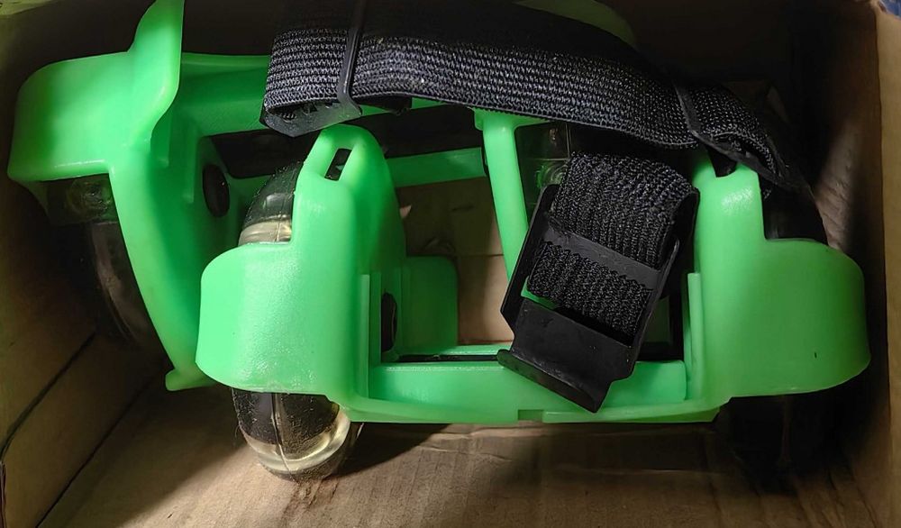 LED ролери за обувки регулируеми