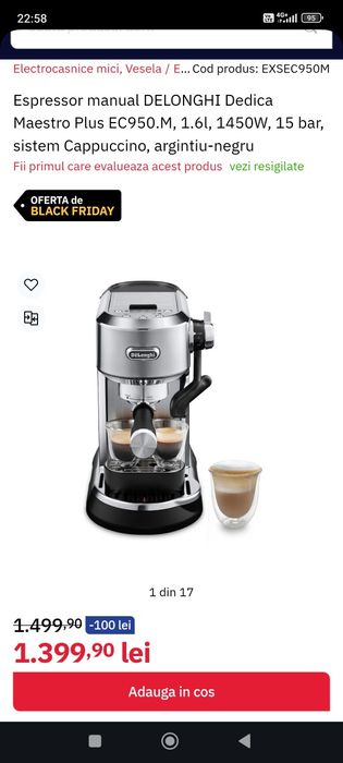 Super ofertă, ceas Apple series 6, si apart de cafea noua