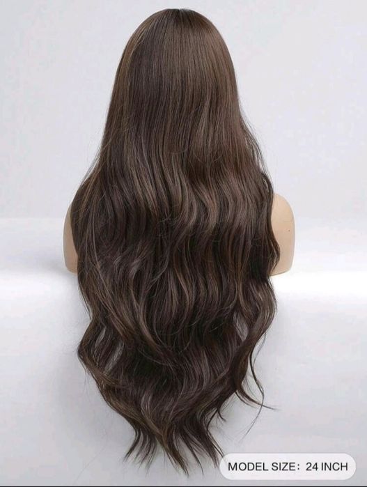 перукa тъмнокафява