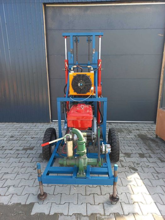 Utilaj Foraj Senile Diesel 28CP 100m, Sape Incluse, Afacere la Cheie