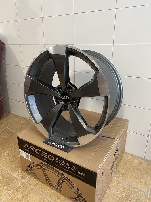 Jante Audi R19 5x112 Stil Rotor V2 Noi A3 A4 A5 A6 A7 A8 Q3 Q4 Q5 Q7 Q8 S3 S4 S5 S6 S7 S8 RS3 RS4 RS5 RS6 RS7 TT Mercedes BMW VW