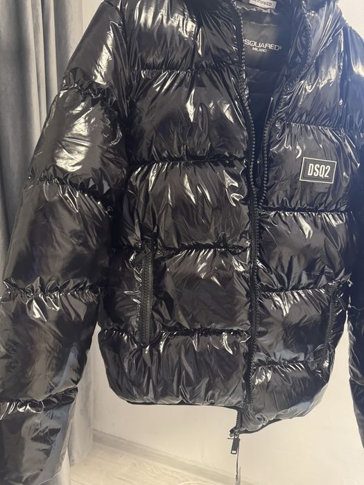 Geaca lucioasa  barbati  DSQ2