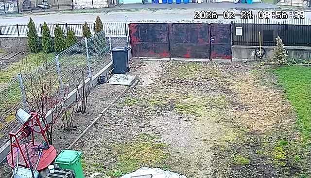 Poarta metalica robusta auto 3.5m, pietonala 1m.