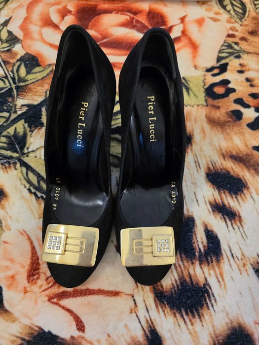 Официални обувки Pier Lucci велур