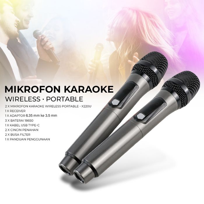 Microfoane karaoke wireless