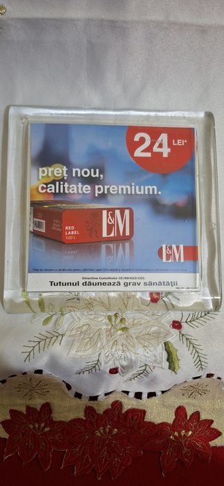 Tavițe de sticla pt dat rest