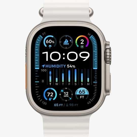 Apple Watch Ultra 3 49mm Titanium Black, Natural