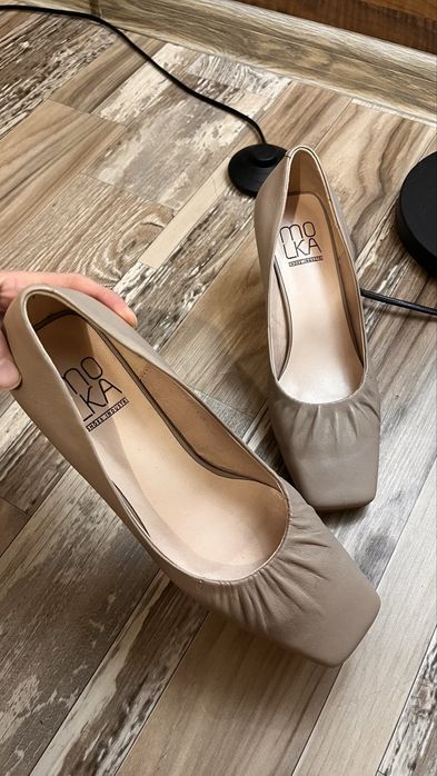 Срочно туфли кожаные