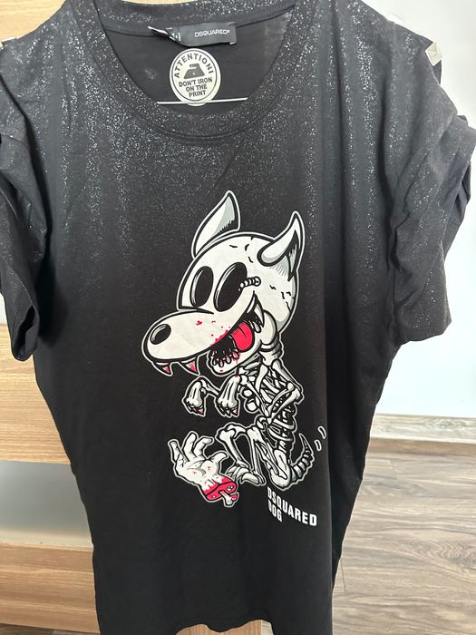 Tricou DSQUARED 2 damă original nou nouț