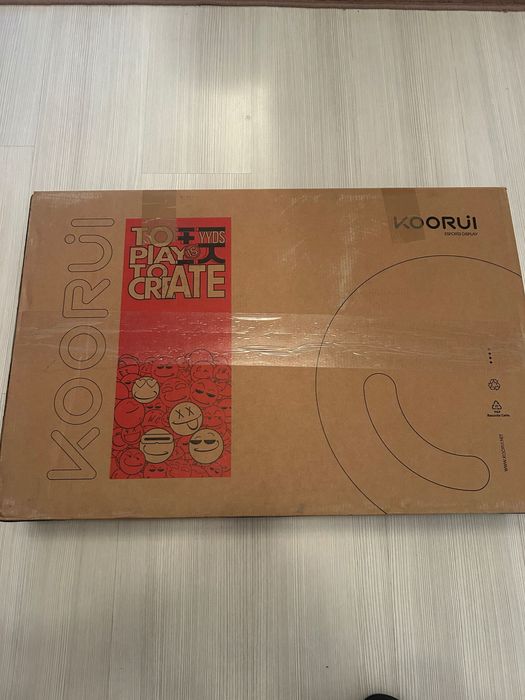 Монитор Gaming Koorui 27E6QCA 27'' FHD 1920x1080px 165Hz,черен пълен комплект