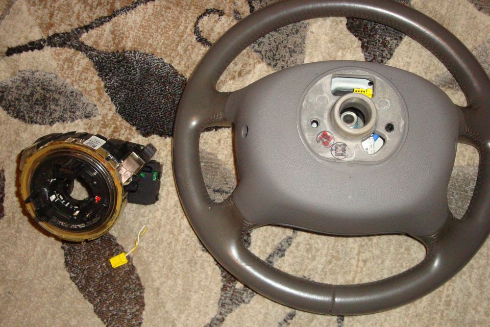 volan gri cu airbag audi a4 b6 calculator volan spira mufa airbag