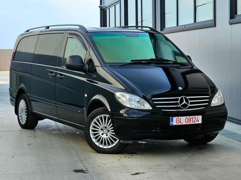 MERCEDES Vito 120 Mixt 2009 Autoutilitara N1 6 locuri+marfa 3.0CDi 204 CP E4 CutieAut clima piele navi, recent adus