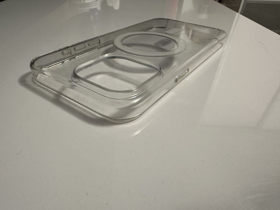 Clear case MagSafe iphone 15 pro max originala