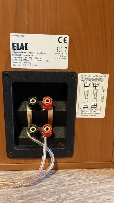 Тонколони Elac LTE 7