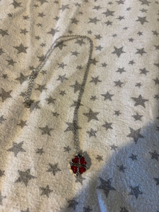 Изискано колие със 2 страни и цвята