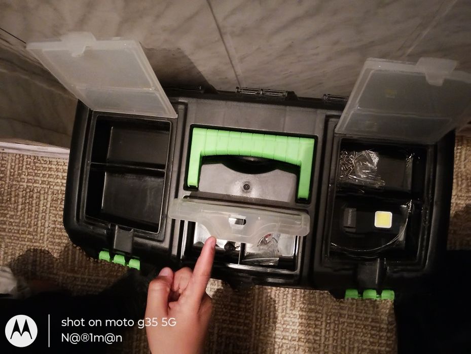 Уоробка приманок для инструмента т.д