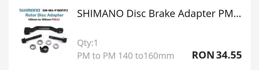 Frane hidraulice shimano MT200