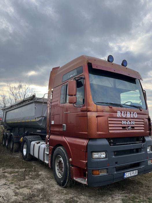 Ansamblu basculabil Man Tga 510 + Carnehl