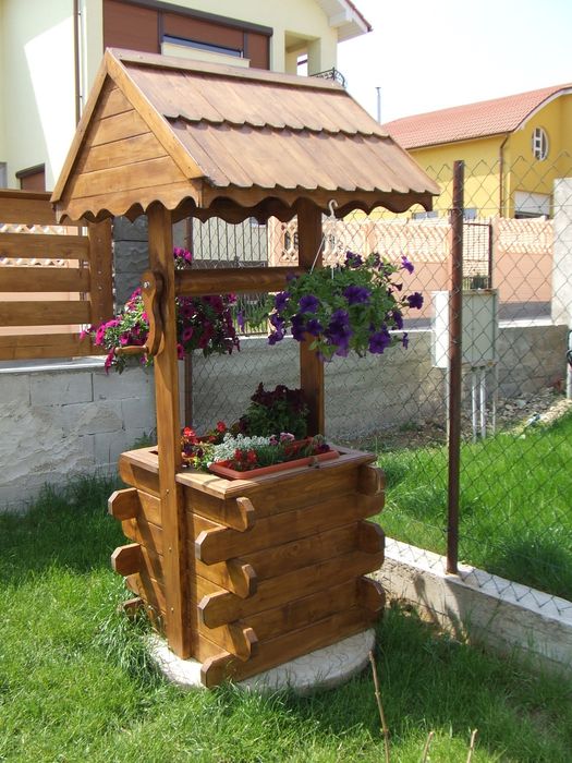 Fantani decorative, balansoare, mobilier de gradina