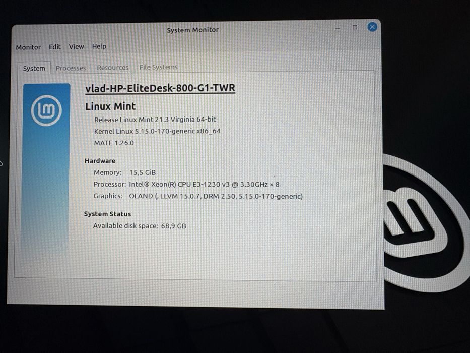 Pc HP Elitedesk Intel Xeon 16 gb ram