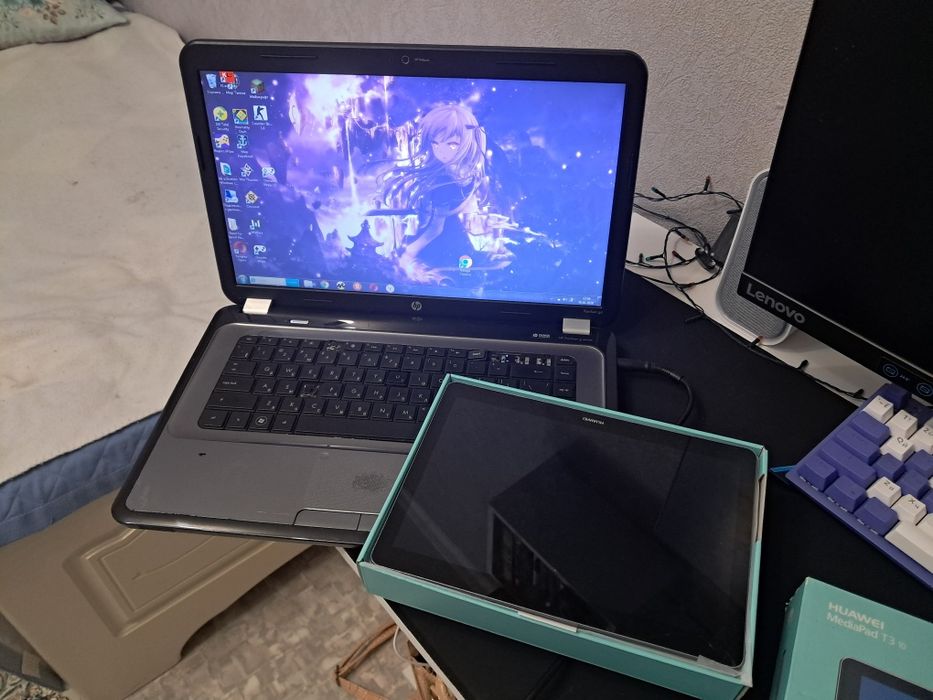 Ноутбук и планшет