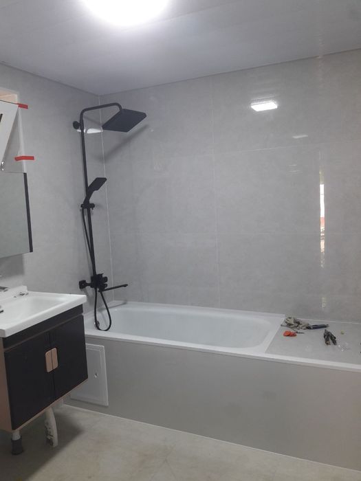 Гипсокартон, малярка ламинат ва кафель