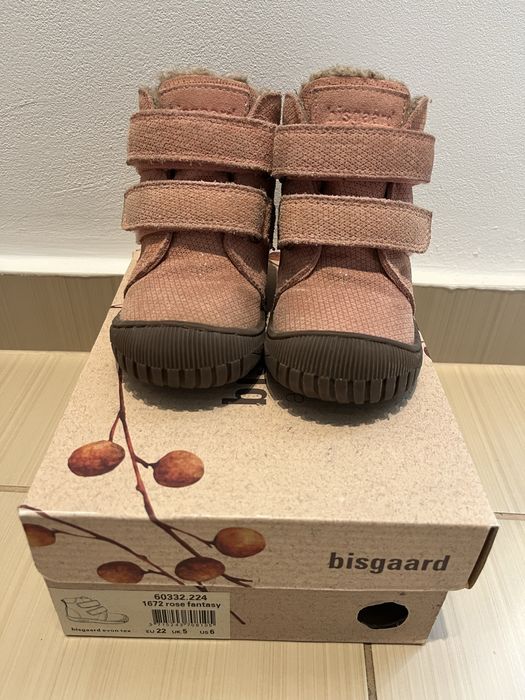 Ghete iarna Bisgaard imblanite cu lana - marime 22