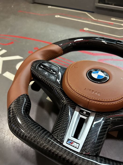 Volan BMW - Carbon - Custom - Seria G - Incalzire - Traffic Jam - Vib