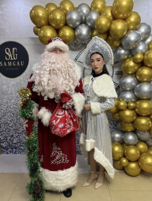 Веселый Дед Мороз и Снегурочка, в Астане!