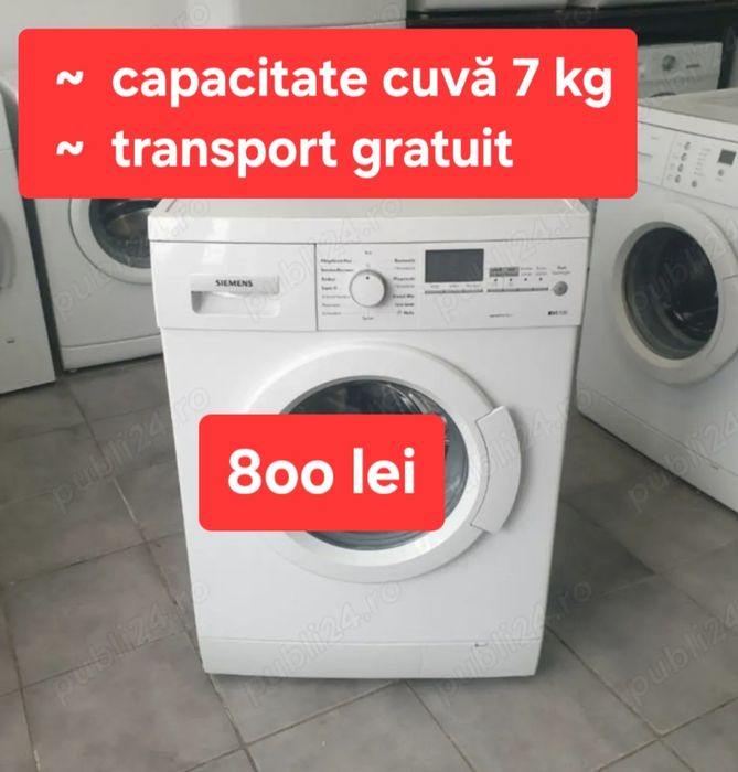 Masini de spalat rufe Import Germania.  Wa plus 50670/11