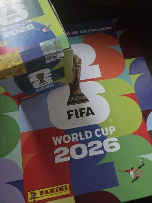 Set Start Panini FIFA World Cup 2026: Album gol + 50 pachete sigilate