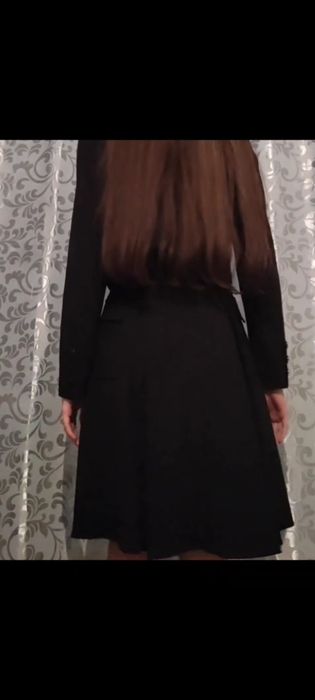 укороченный пиджак+юбка