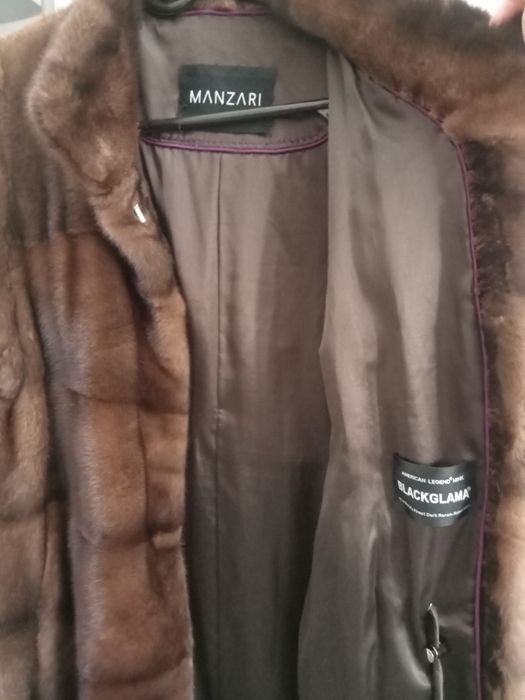 Норковая шуба MANZARI Blackglama