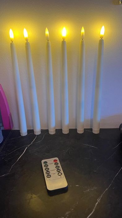 Набор из. 6 Ти свечь