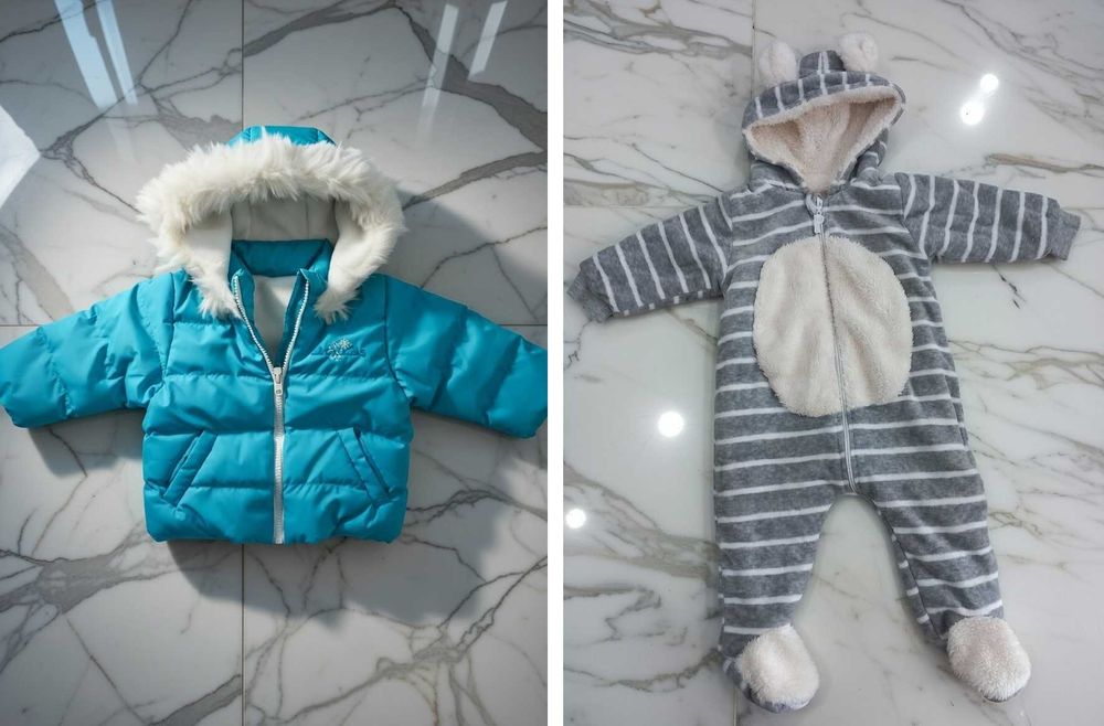 Маркови бебешки дрешки за момиченце 6-9м. + ПОДАРЪЦИ