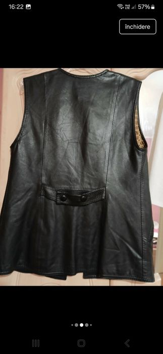 Veste din piele naturală,superbă și fără nici un defect ca nouă