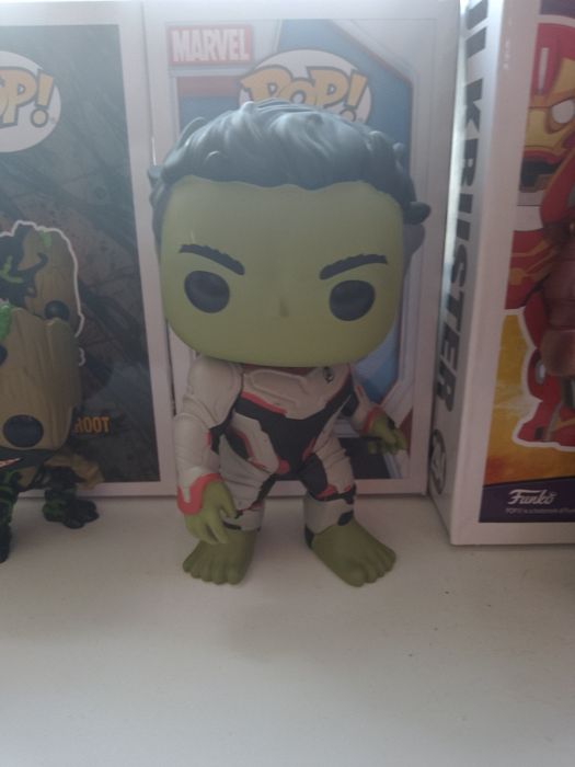 Funko pop mails morales and hulk