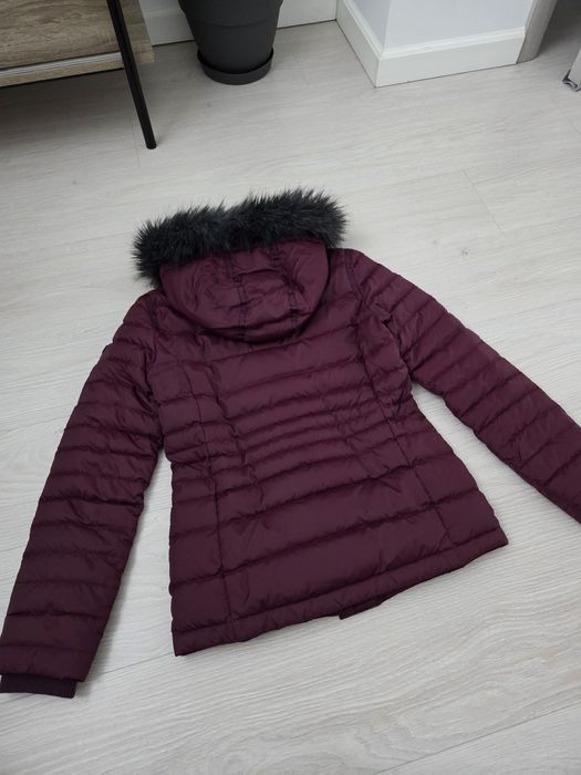 Geaca puf si pene Tommy Hilfiger