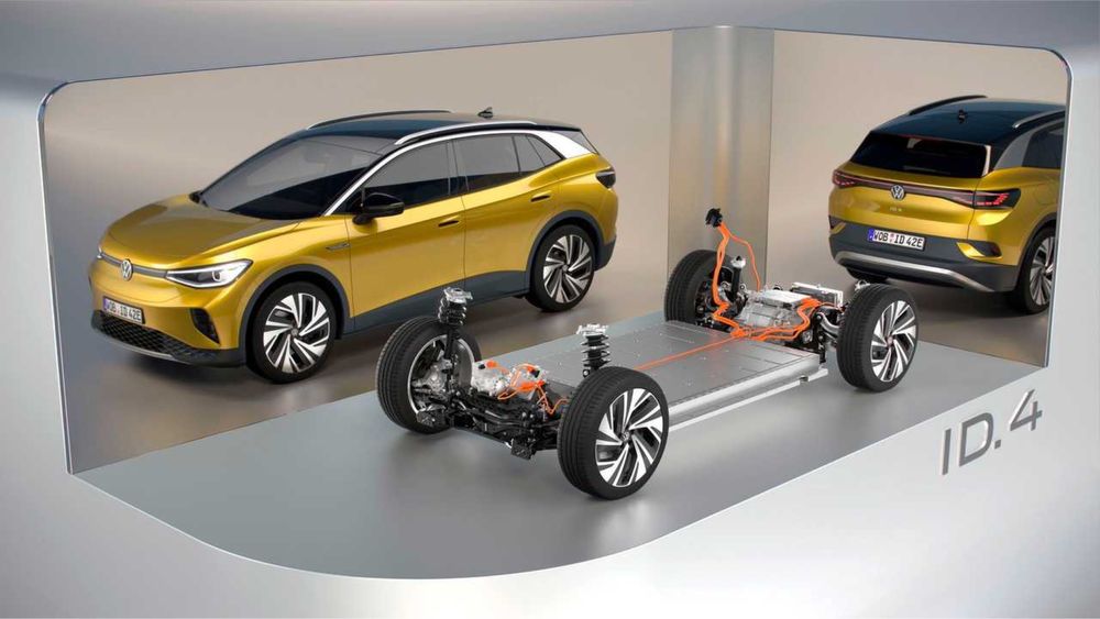 Volks wagen id4 id6 zapchast