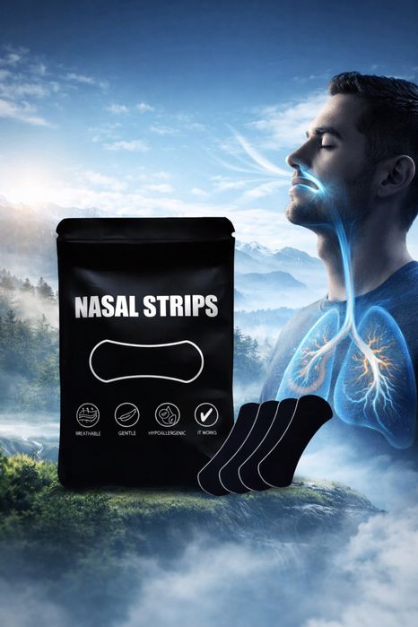 Лепенки за нос 30бр. Nasal Strips