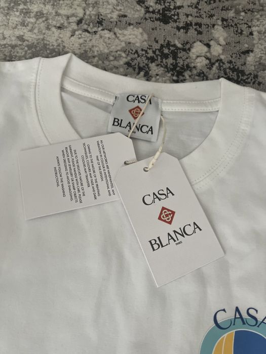 Tricou Casa Blanca Alb Marimea M