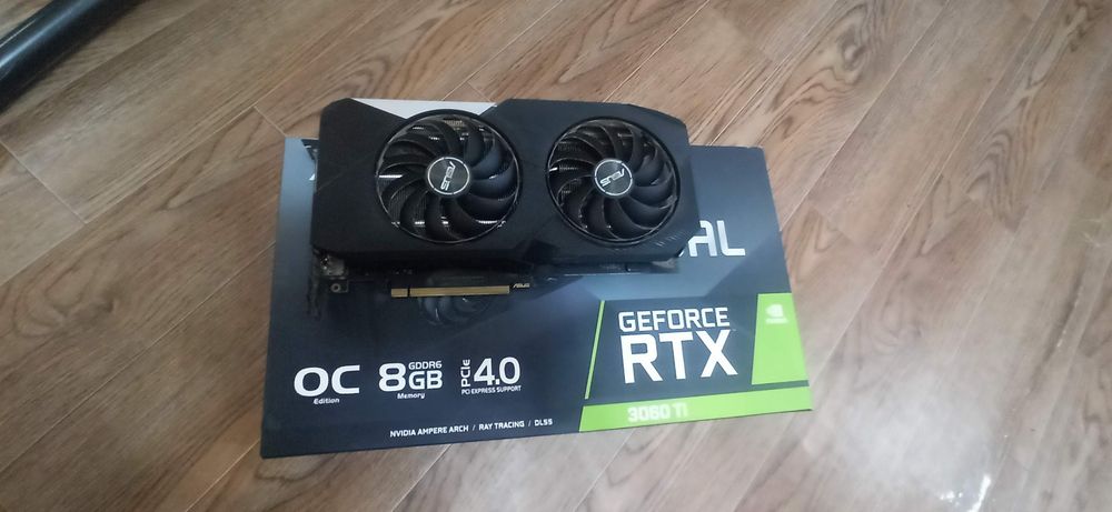 Видеокарта 3060ti Asus 8 Gb