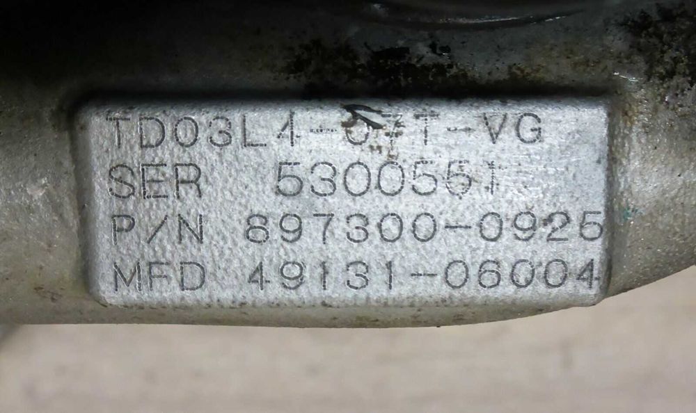 Turbo Turbina Turbosuflanta Opel 1.7 CDTI Z17DTH 101 CP 74 KW