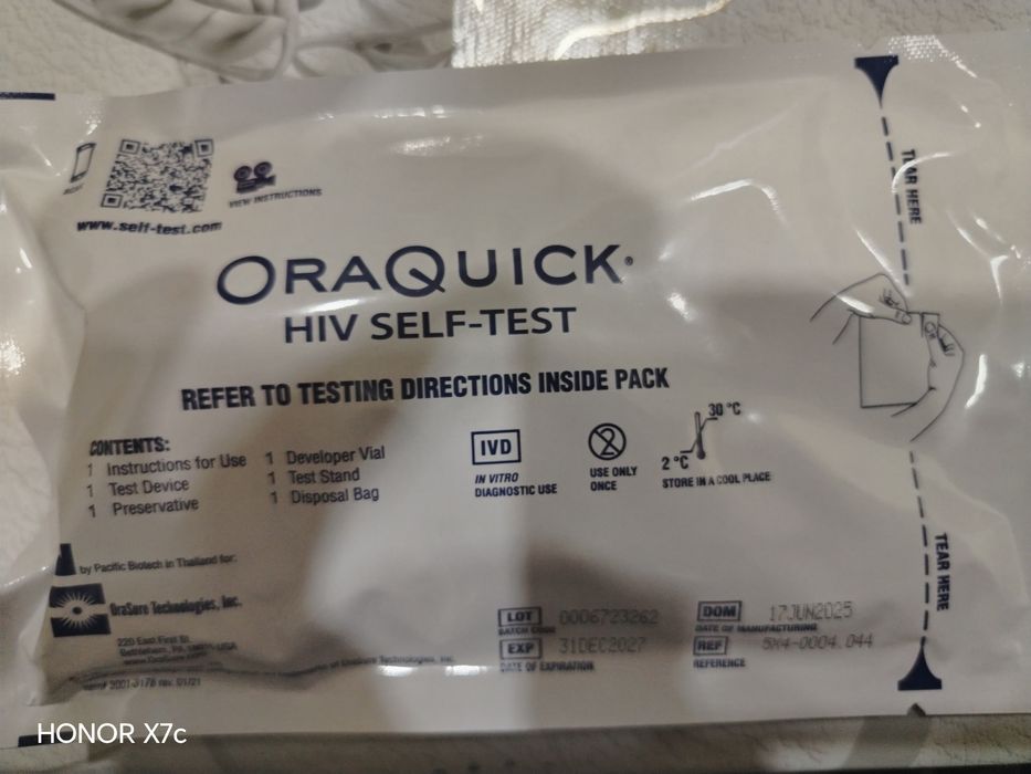 Тест на ВИЧ oraquick