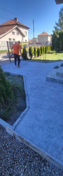 Щампован и Шлайфан Бетон София