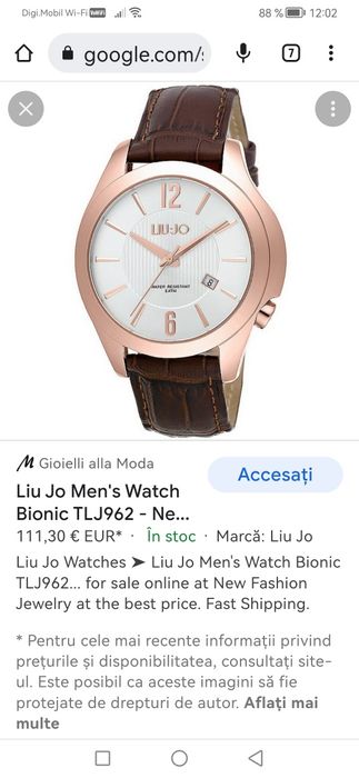Ceas Liu Jo -Quartz -44 mm -Unisex